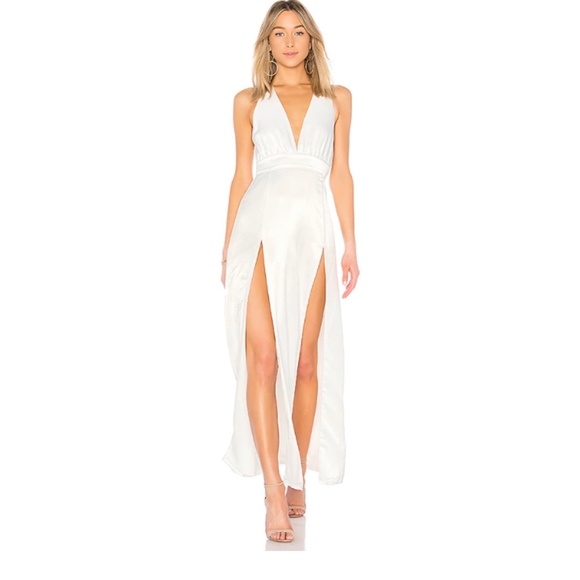 Naomi Gown in Ivory by Lovers + Friends - Picture 1 of 16